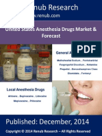United States Anesthesia Drugs Market & Forecast