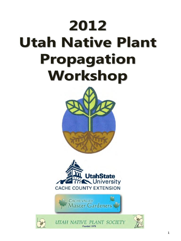 102707556 Utah Native Plant Propagation Handbook Seedling Seed