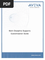 Multi-Discipline Supports Customisation Guide