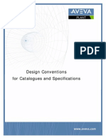 Design Conventions For Catalogues and Specifications