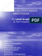 Hipotensive Drug in Anesthesia