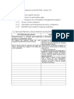 Compliance To The PCI DSS Version 3