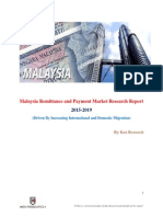 Growth and Outlook Malaysia Remittance and Payment Market, 2019