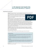 Starson v. Swayze: The Supreme Court Speaks Out (Not All That Clearly) On The Question of "Capacity"