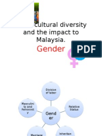 Socio-Cultural Diversity and The Impact To Malaysia - Gender