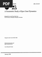 A Parametric Study of Spur Gear Dynamics PDF