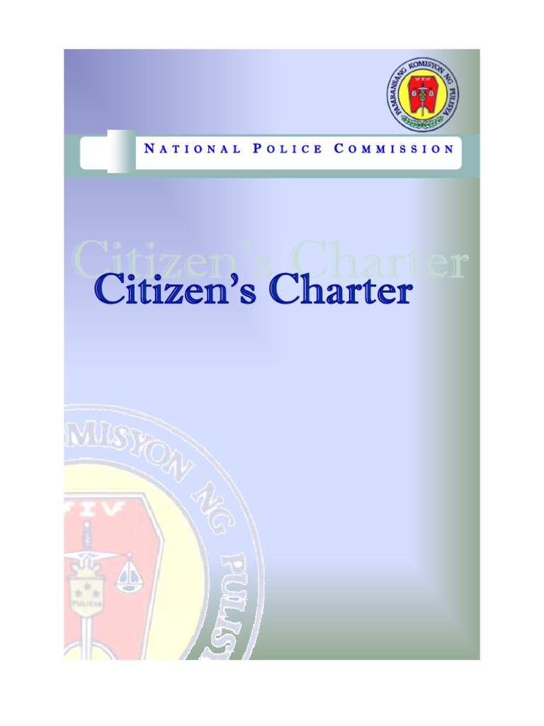 CITIZENSCHARTER Identity Document Authentication