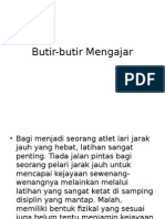 Butir-Butir Mengajar