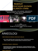 Presentasi Sosialisasi Arkeologi Di Snuian 2013