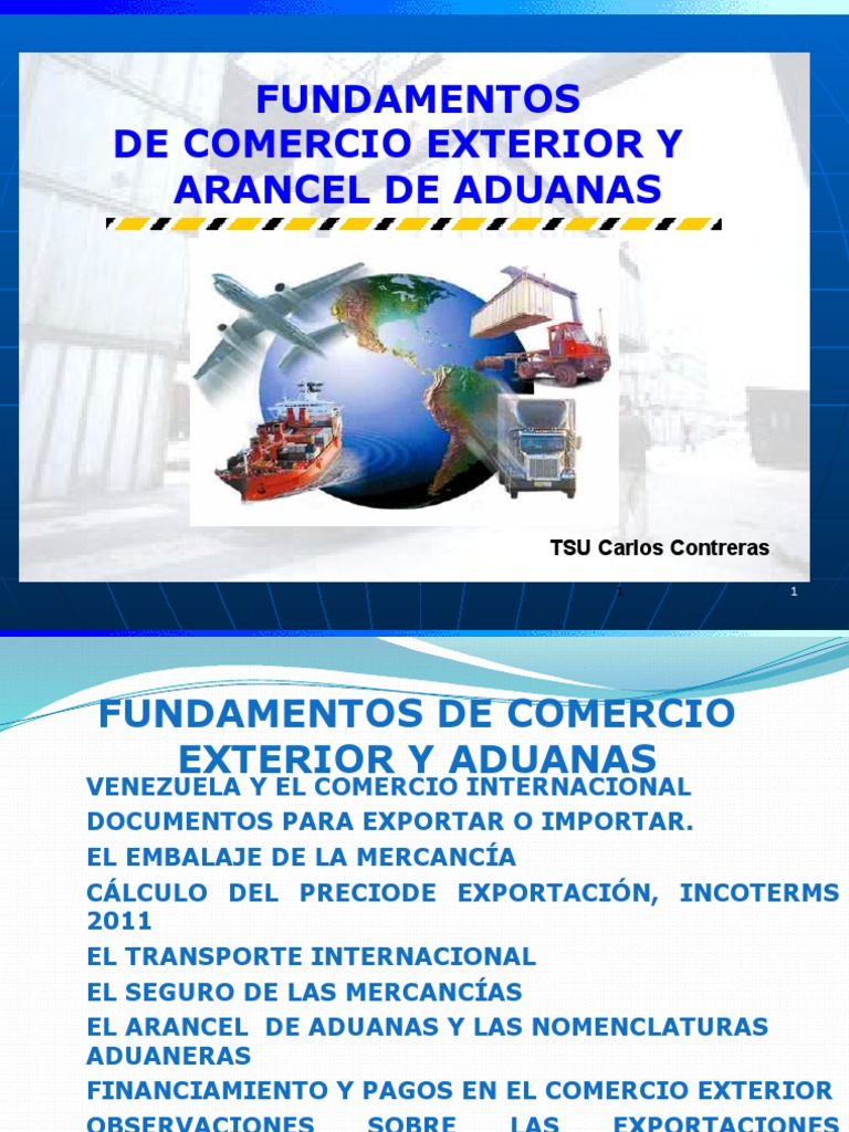 Curso Fundamentos de Comercio Exterior 2013 | PDF | aduana | El ...