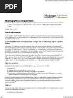 Download Mild Cognitive Impairment by Bella SN255668045 doc pdf