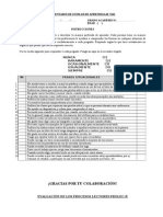 Ineventario de Estilos de Aprendizaje Vak