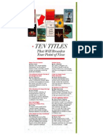 10 Titles That Will Broaden Your Point of View - O Magazine, January 2014