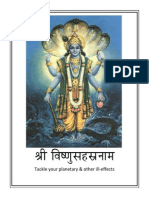 Sanskrit Vishnu Sahasranama