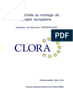 Guide Aide Au Montage Horizon 2020 Version Mars 2014 307293