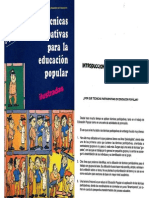 Técnicas Participativas Para La Edu Popular