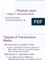 ws7 transmission media in communication system