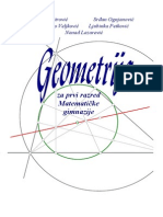 36-Geometrija Za 1 Razred Matematicke Gimnazije