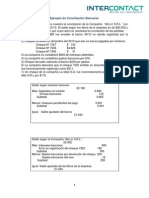 Ejemplo de Conciliacion Bancaria