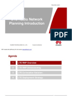 LTE Radio Network Planning Introduction