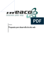 Tweaco - Cotización de Sitio Web Con Diseño Gráfico Básico - Plan B1