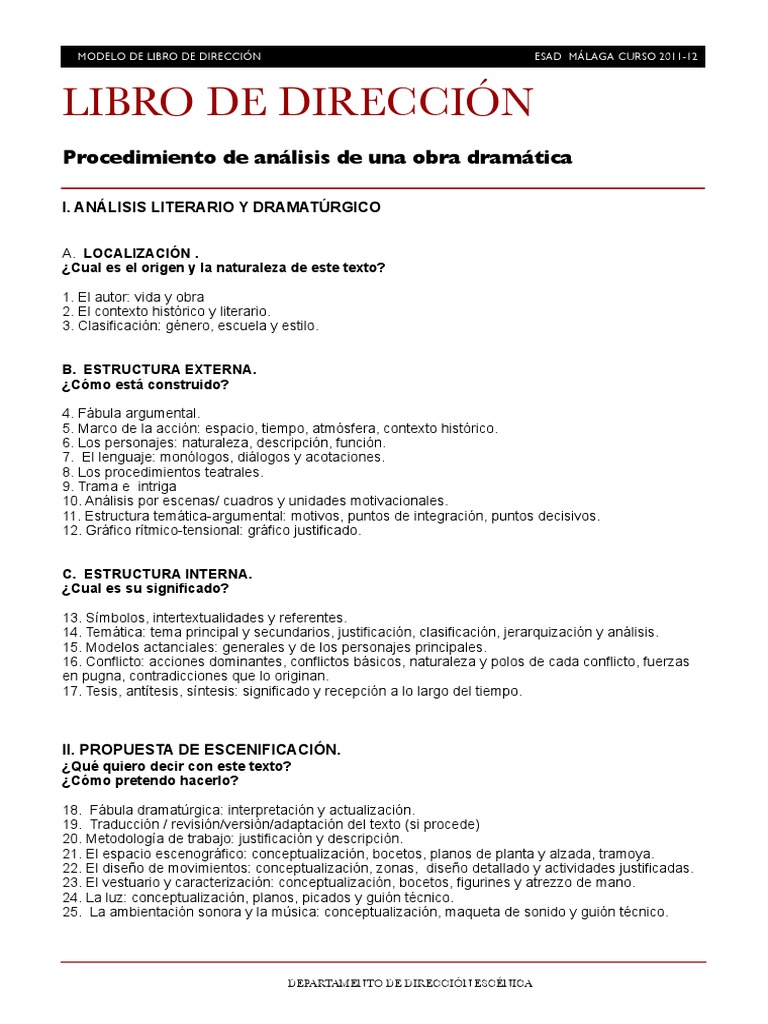Modelo de Libro de Dirección | PDF