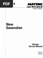 Maytag-Norge New Generation Washer Repair