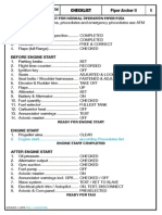 Checkliste Piper Archer II