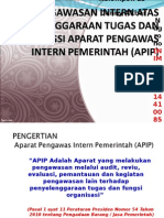 Pengawasan Intern APIP