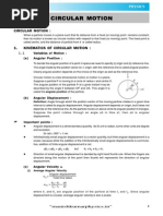 Circular Motion