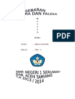 Makalah Persebaran Flora Dan Fauna