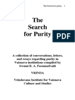 Search For Purity Swami Paradvaita