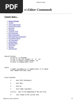 VI Editor Commands PDF