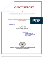 Download Comperative Study on Mall Mnagment  by prashant rai SN25572340 doc pdf