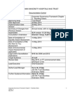 Corporate Governance Framework Chapter 3 - Standing Orders May 2014