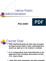 Comparative Public Administration