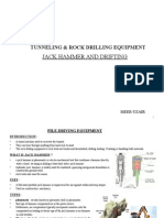 Tunneling & Rock Drilling Equipment