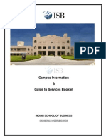 ISB Campus Info & Guide to Services