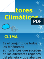 Factores Climáticos