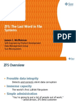 ZFS: The Last Word in File Systems