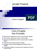 Cost of Capital