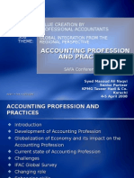 Accounting Profession and Practices