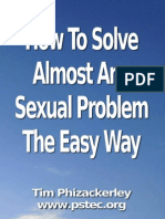 How To Solve Almost Any Sexual Problem The Easy Way