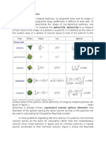 Non Spherical-wall efects notes