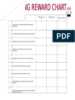 Spelling Reward Chart 3cg