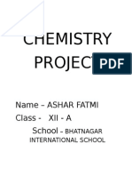 Chemistry Project Class 12