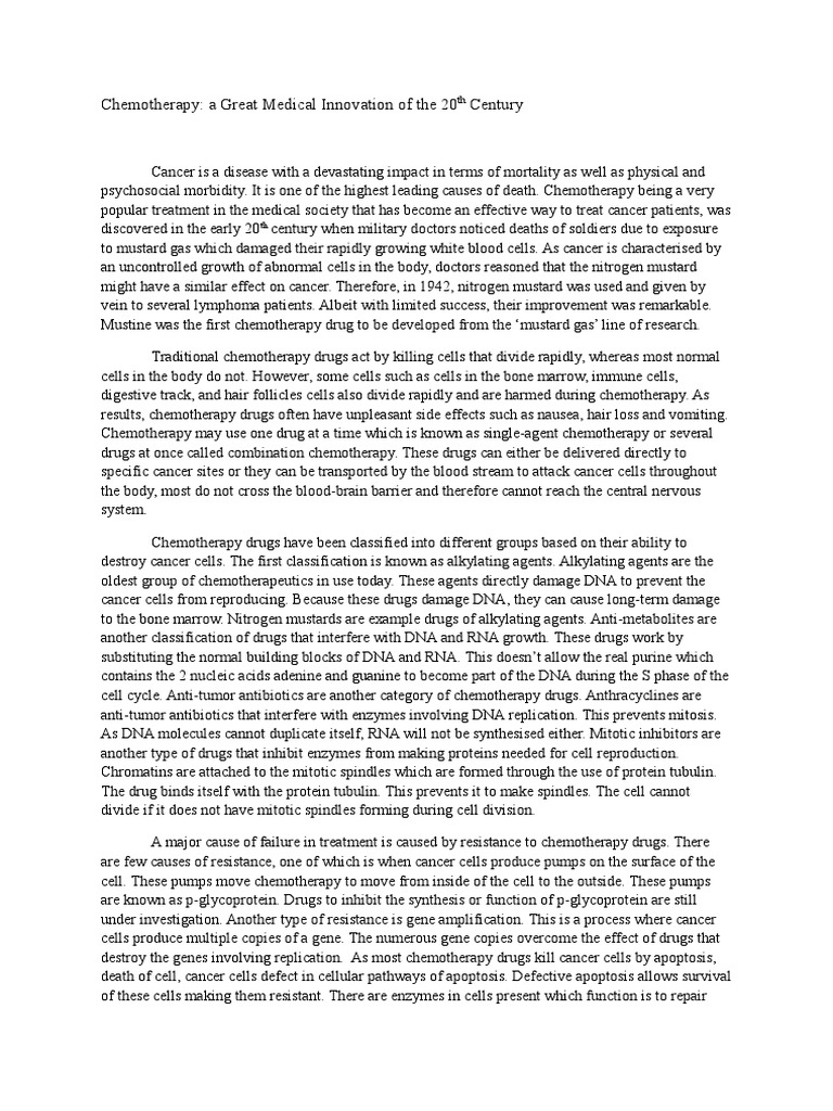 opinion essay about cancer