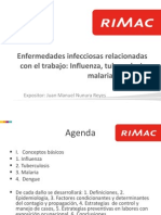 3 Enfermedades Infecciosas Relacionadas Con El Trabajo Tuberculosis Leishmaniasis Malaria Dengue