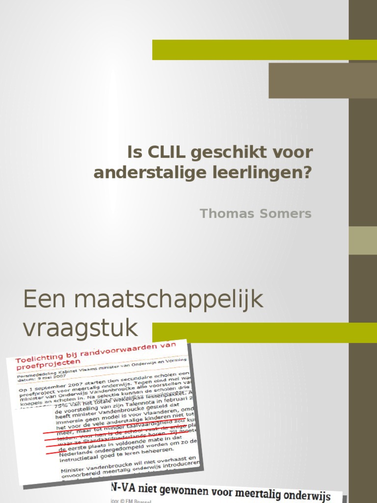 Immigrant students in CLIL Multilingualism Cultural