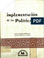 La Implementacion de Las Politicas - Luis f. Aguilar Villanueva